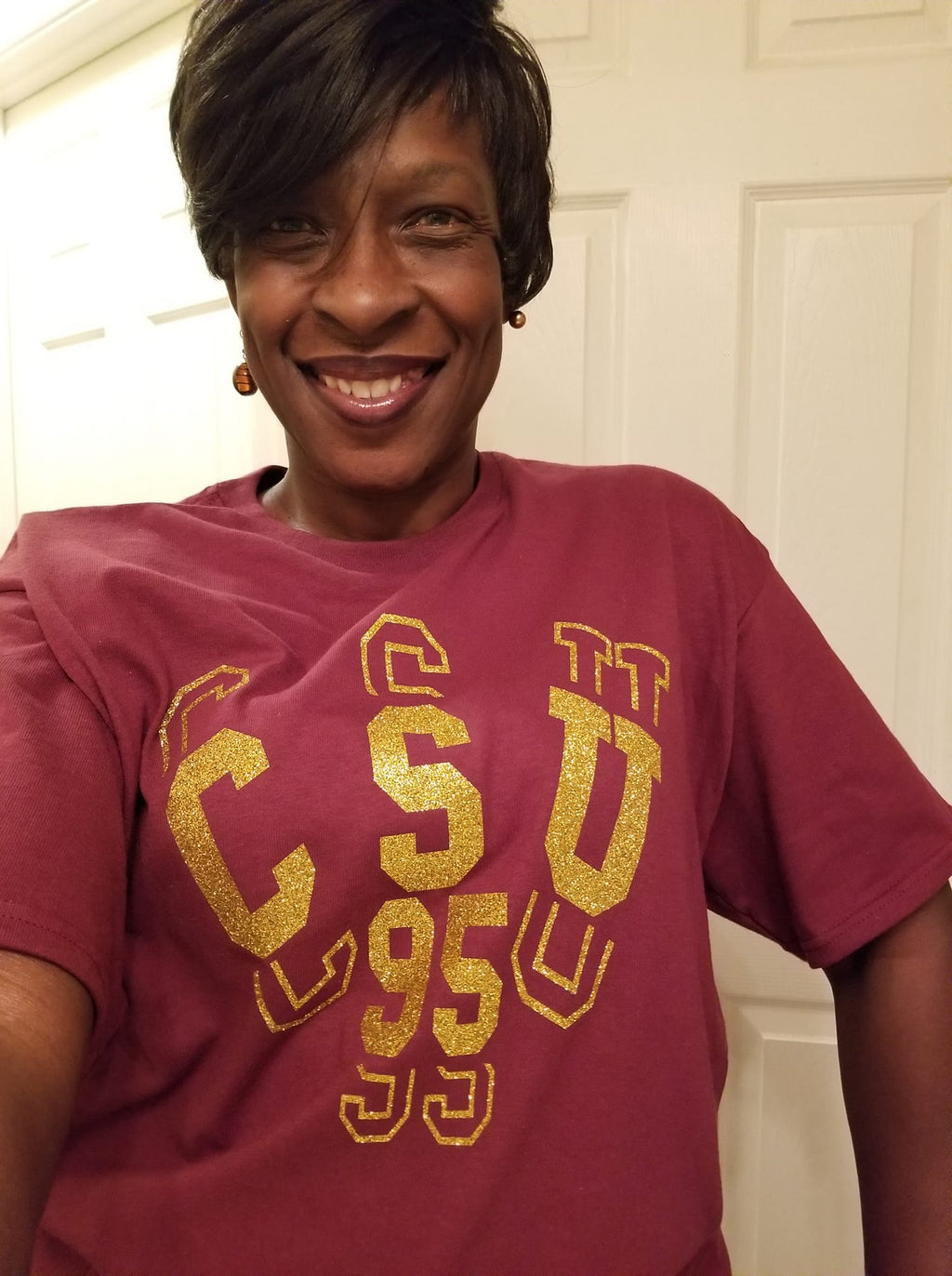 $30 PERSONALIZED BLING Womens Central State Univeristy Graduate Year Tshirt  S-XL