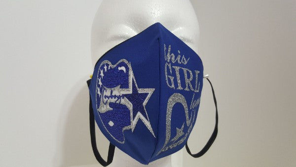 Dallas Cowboys Custom Face Cover