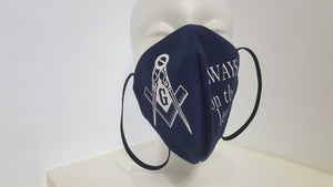 Masonic Custom Face Cover