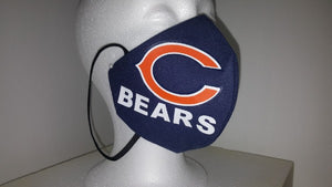 Chicago Bears Custom Face Cover