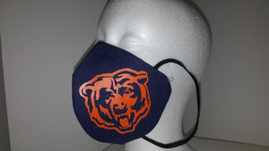 Chicago Bears Custom Face Cover