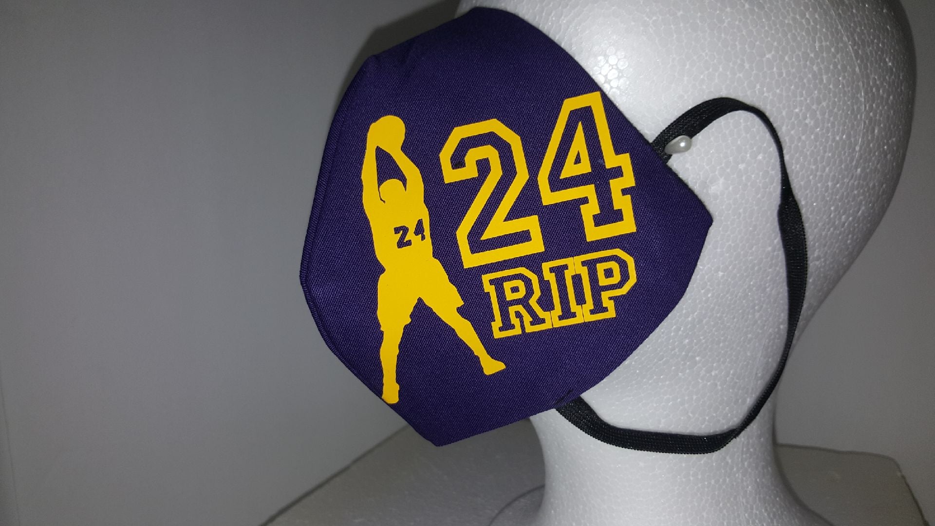 Kobe RIP Custom Face Cover