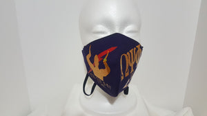 Omega Psi Phi Custom Face Cover