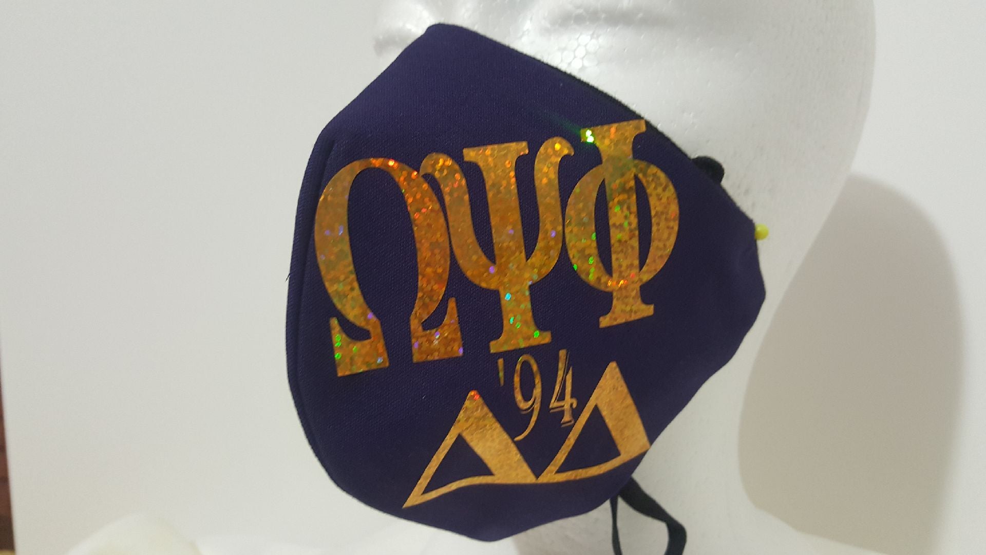 Omega Psi Phi Custom Face Cover